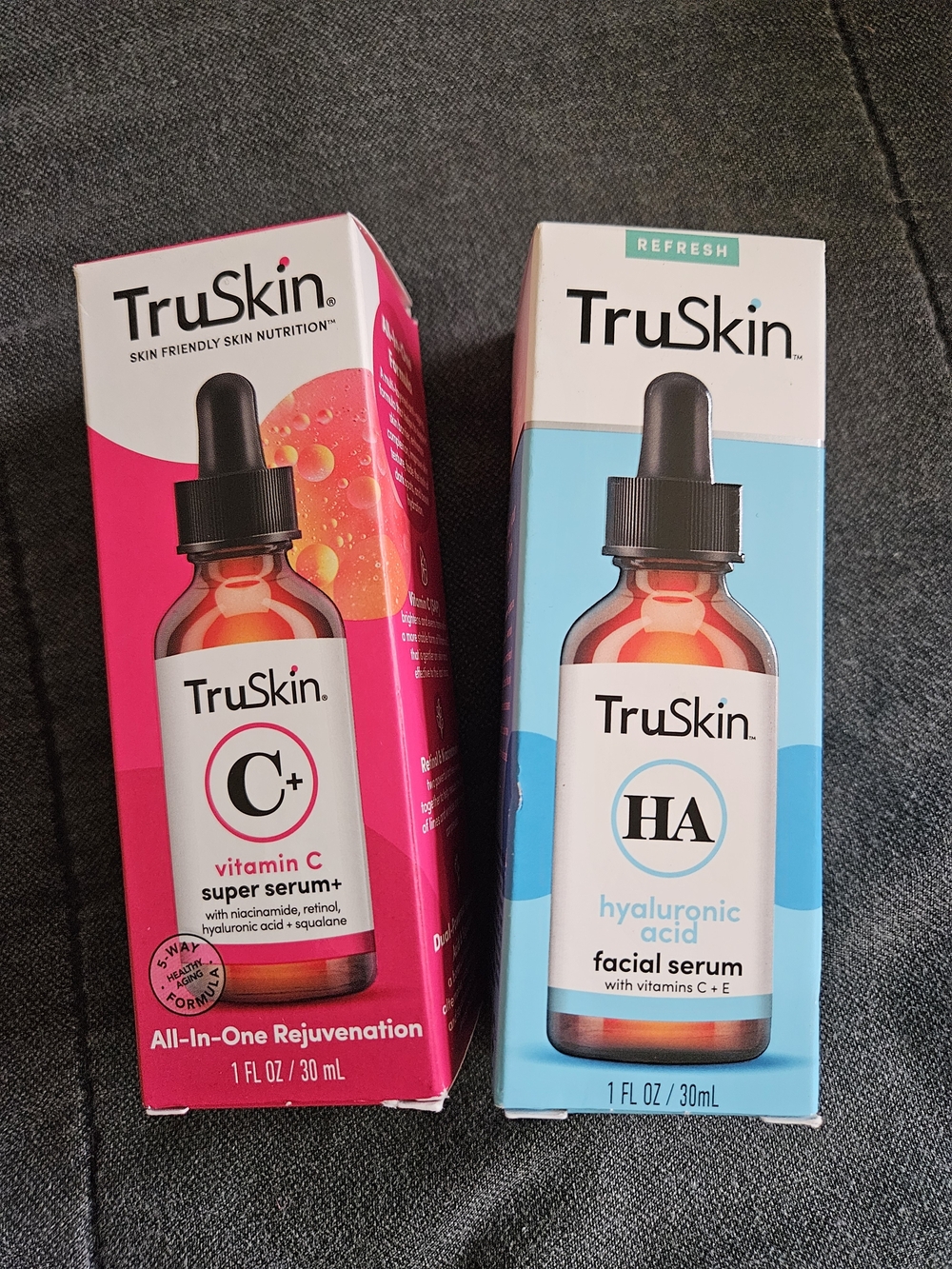 TruSkin Vitamin C & Hyaluronic Acid Serum Duo